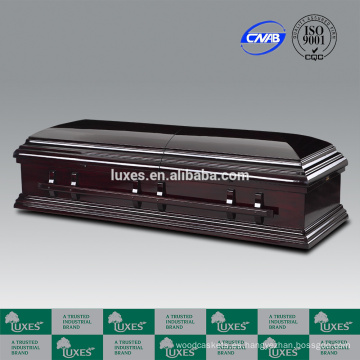 Ataúdes de la cremación de LUXES de venta estilo americano fúnebre ataúd